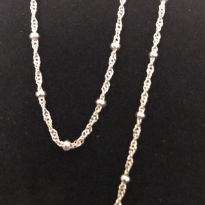 Silver .925 Necklace & Bracelet Set